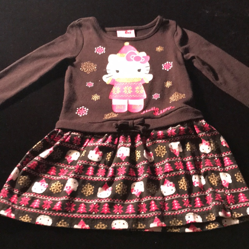 Miss Kitty long sleeved dress